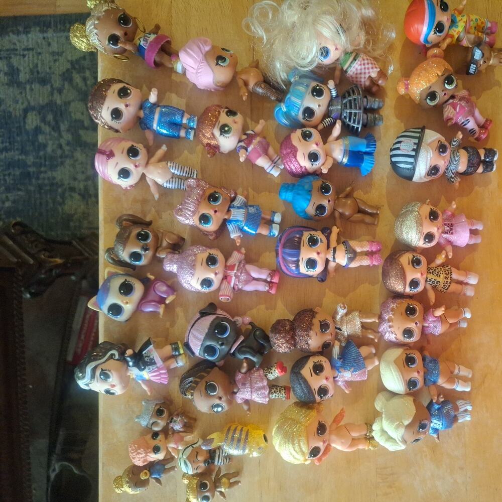 LOL Surprise Dolls Lot – 35 Dolls A Mix of Dolls & Pets W Rare